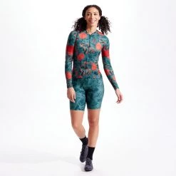 Pearl IZUMi Jerseys & Tops Women's Attack Long Sleeve Jersey- Floral