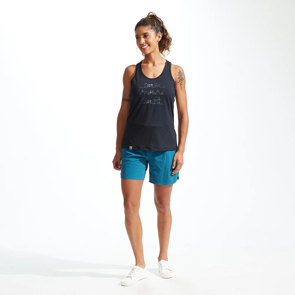 Pearl IZUMi Women's Midland Graphic Tank Jerseys & Tops 5 Pearl IZUMi Women's Midland Graphic Tank Jerseys & Tops